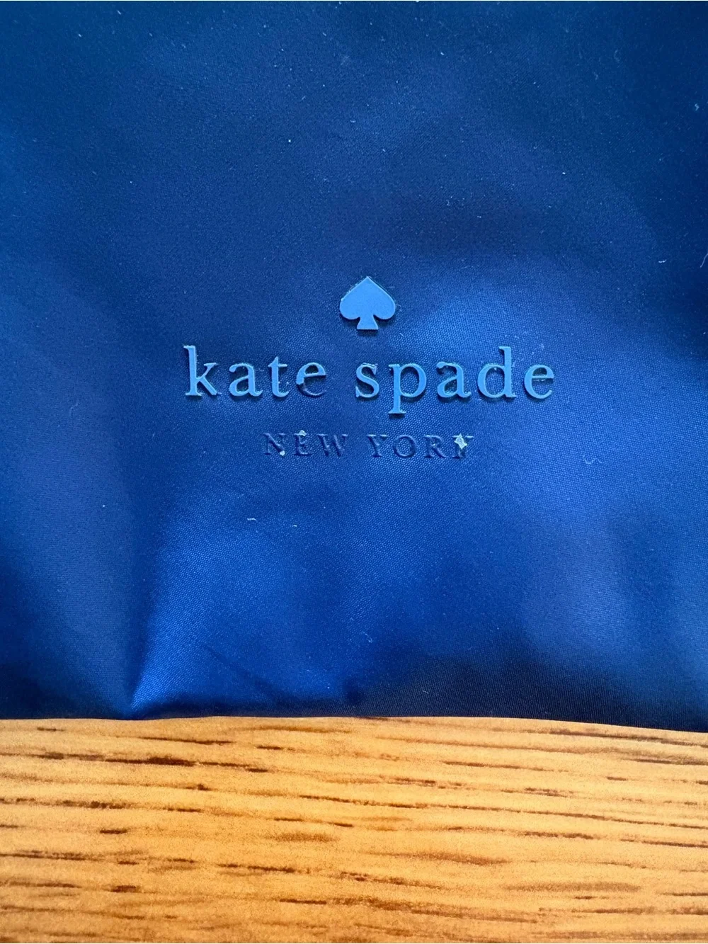 Kate Spade Arya Nylon Packable Backpack Navy Blue